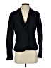 J.Crew 100% Cotton Black Blue Blazer Size 4 - photo 1