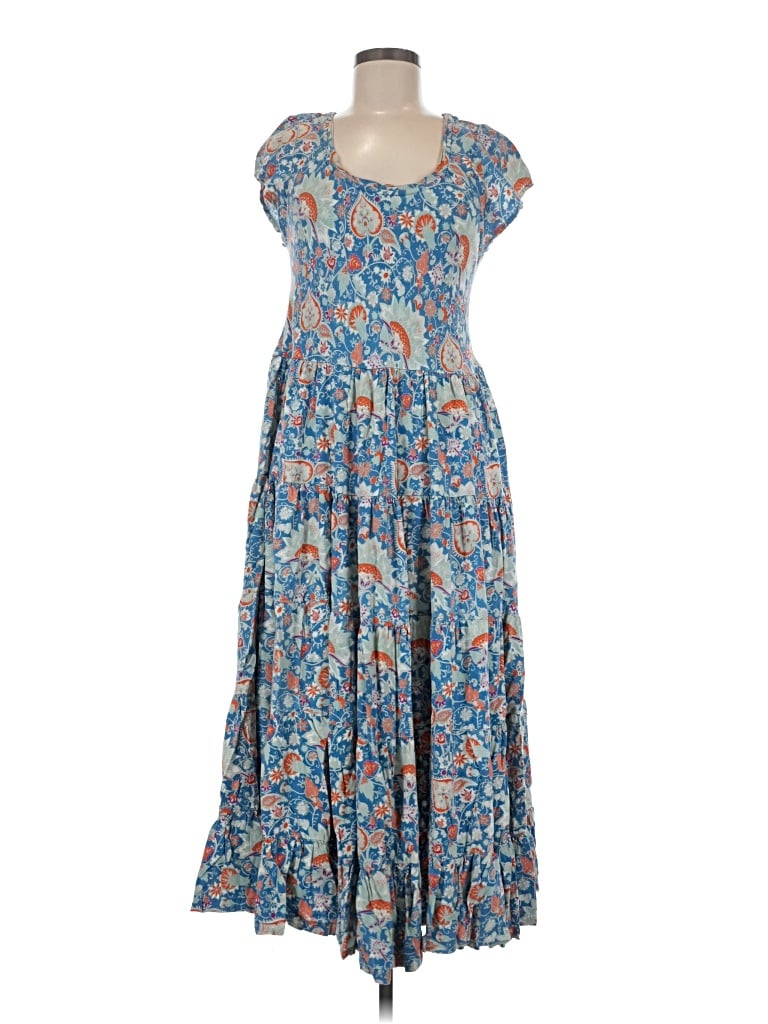 Pre-owned Soft Surroundings Casual Dress In Blue