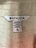 Athleta 100% Linen Ivory Long Sleeve Button-Down Shirt Size XL - photo 7