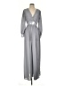 Unbranded 100% Polyester Gray Casual Dress Size S - photo 1