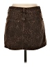 Zara Animal Print Brown Denim Skirt Size S - photo 2