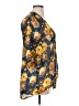 Celeste Blue Yellow Kimono Size XL (estimated) - photo 4