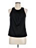 Burberry 100% Cotton Black Sleeveless Blouse Size M - photo 1