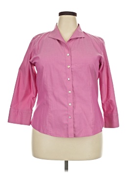 Coldwater Creek 3/4 Sleeve Button Down Shirt