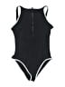 Primark Solid Black One Piece Swimsuit Size M - photo 1