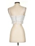 LA Hearts 100% Polyester Silver Sleeveless Top Size S - photo 2