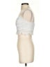 LA Hearts 100% Polyester Silver Sleeveless Top Size S - photo 5