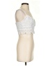 LA Hearts 100% Polyester Silver Sleeveless Top Size S - photo 4
