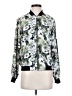 Philosophy Republic Clothing 100% Polyester Floral Green Track Jacket Size S - photo 1