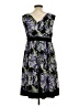 Studio 1940 100% Polyester Floral Purple Cocktail Dress Size 12 - photo 2