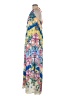 Boston Proper 100% Polyester Print Blue Casual Dress Size M - photo 5