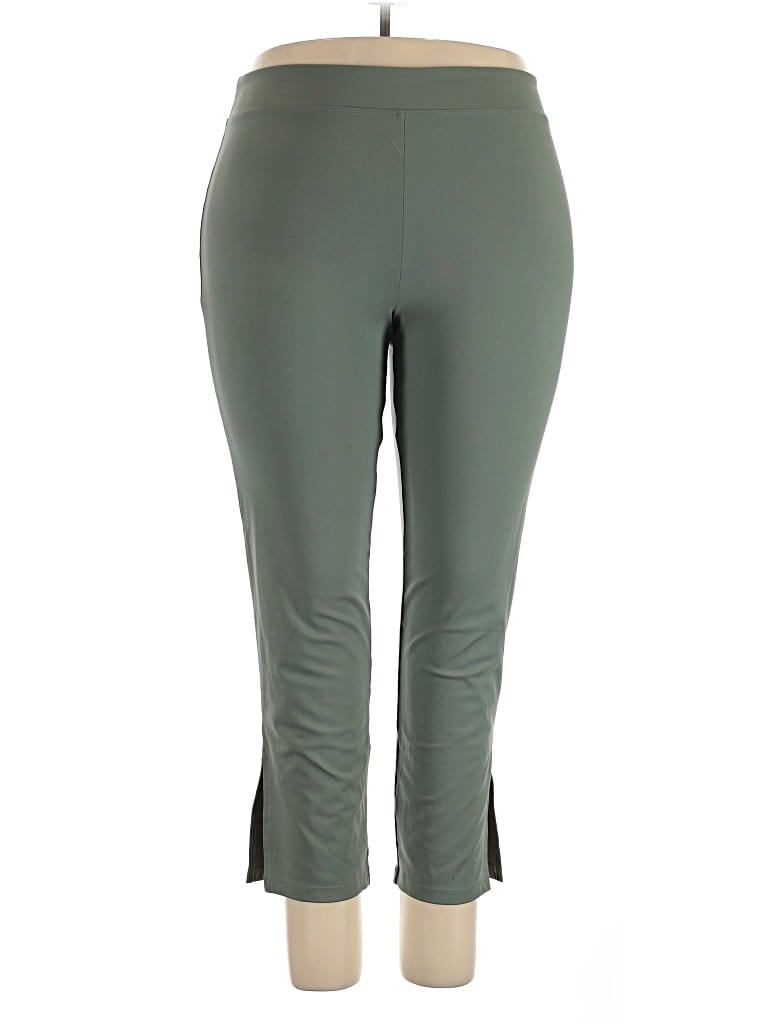 Pre-owned Girlfriend Collective Active Pants In Green