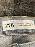 Zara Chevron-herringbone Blue Jeans Size 6 - photo 6