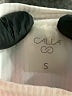 Calia Stripes White Silver Short Sleeve Turtleneck Size S - photo 7