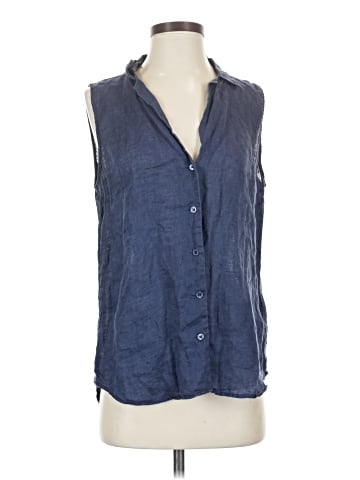 Equipment Sleeveless Button-Down Shirt (view 1)