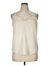 Bar III 100% Polyester Ivory Sleeveless Blouse Size XL - photo 1
