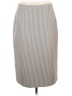 Le Suit 100% Polyester Houndstooth Gray Casual Skirt Size 12 - photo 1