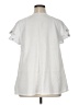 Intro White Short Sleeve Blouse Size 1X - photo 2