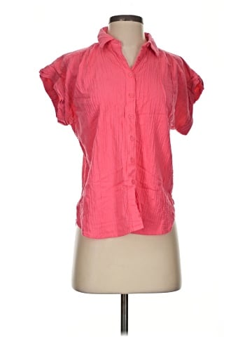 Ann Taylor LOFT Short Sleeve Blouse (view 1)