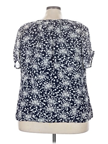 Roz & Ali Short Sleeve Blouse (view 2)