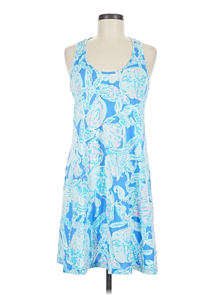 Pre-owned Lilly Pulitzer Casual Dress In Blue