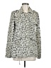 Velvet 100% Cotton Animal Print Silver Jacket Size M - photo 1