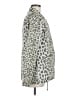 Velvet 100% Cotton Animal Print Silver Jacket Size M - photo 4