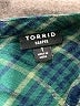 Torrid Green Long Sleeve Henley Size 1X Plus (1) - photo 7