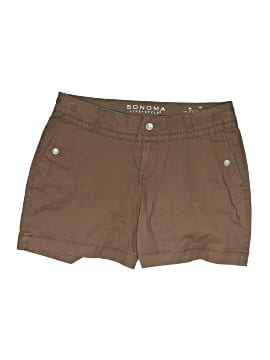 SONOMA life + style Khaki Shorts (view 1)