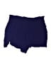 Soho Lady Solid Blue Shorts Size 3X - photo 2