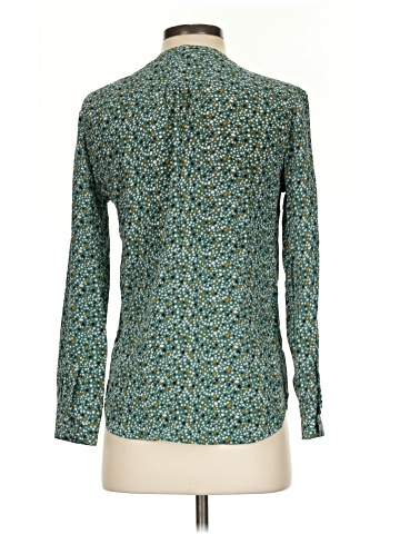 Steven Alan Long Sleeve Silk Top (view 2)