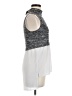 Aqua Gray Sleeveless Blouse Size M - photo 4