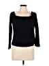 Xscape Black 3/4 Sleeve Top Size L - photo 1