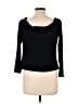 Xscape Black 3/4 Sleeve Top Size L - photo 2