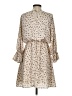 Caramela 100% Polyester Tan Casual Dress Size S - photo 2