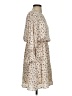 Caramela 100% Polyester Tan Casual Dress Size S - photo 4