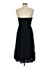 J.Crew 100% Silk Solid Black Cocktail Dress Size 6 - photo 2