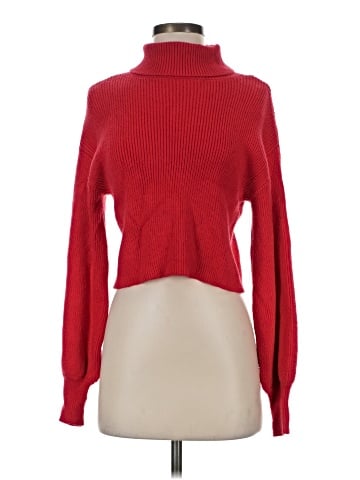 Blue Rain Turtleneck Sweater (view 1)