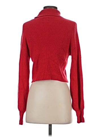 Blue Rain Turtleneck Sweater (view 2)