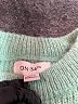 On 34th 100% Recycled Polyester Solid Green Pullover Sweater Size XL - photo 7