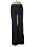 Zara Chevron-herringbone Blue Jeans Size S - photo 1