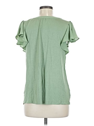Ann Taylor LOFT Short Sleeve Blouse (view 2)