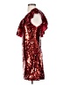 Leith 100% Polyester Red Cocktail Dress Size XS - photo 5