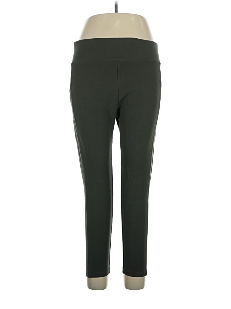 Pre-owned Lou & Grey Active Pants In Green