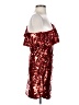 Leith 100% Polyester Red Cocktail Dress Size XS - photo 4