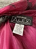 Alex Evenings 100% Polyester Burgundy Jacket Size 1X - photo 6