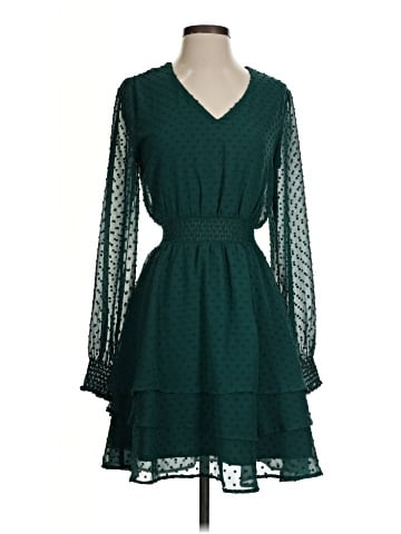 Emerald Sundae Casual Dress (view 1)