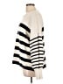 Madewell 100% Cotton Stripes Ivory Pullover Sweater Size L - photo 5