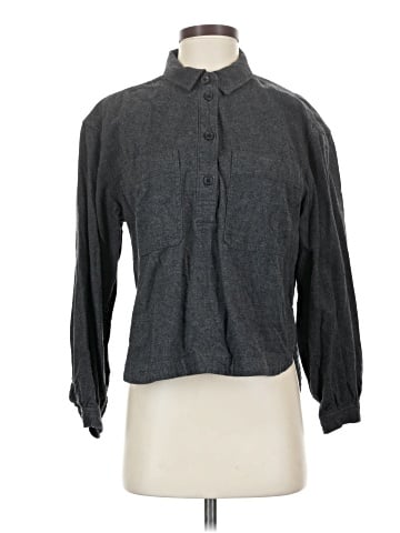 Everlane 3/4 Sleeve Button-Down Shirt (view 1)