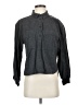 Everlane 100% Cotton Gray 3/4 Sleeve Button-Down Shirt Size S - photo 1
